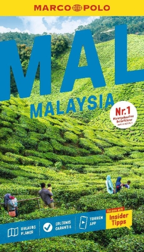 Buchcover und Innenansicht für das Buch: MARCO POLO Reiseführer Malaysia
