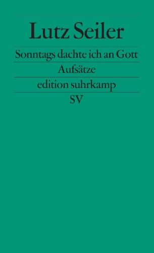 Buchcover und Innenansicht für das Buch: Sonntags dachte ich an Gott