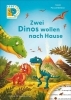 Buchcover und Innenansicht für das Buch: Leseprofis - Mit Bildern lesen lernen: Zwei Dinos wollen nach Hause, Erstes Lesen