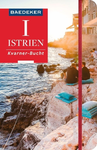 Buchcover und Innenansicht für das Buch: Baedeker Reiseführer Istrien, Kvarner-Bucht