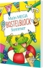 Buchcover und Innenansicht für das Buch: Mein MEGA Bastelblock: Sommer