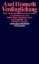 Buchcover und Innenansicht für das Buch: Verdinglichung