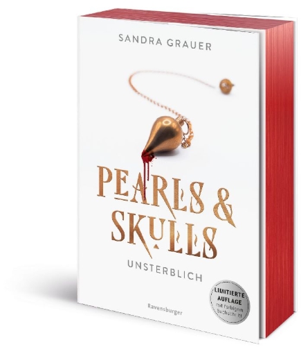 Buchcover und Innenansicht für das Buch: Pearls & Skulls, Band 1 - Unsterblich