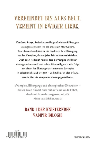 Buchcover und Innenansicht für das Buch: Pearls & Skulls, Band 1 - Unsterblich