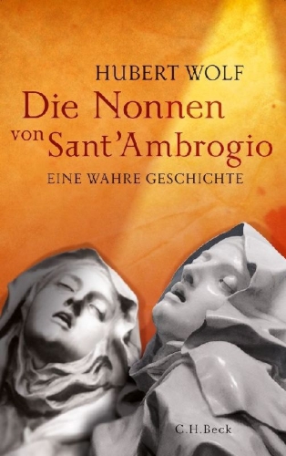 Buchcover und Innenansicht für das Buch: Die Nonnen von Sant'Ambrogio