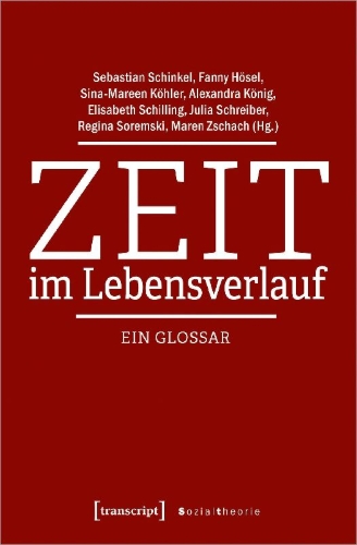 Buchcover und Innenansicht für das Buch: Zeit im Lebensverlauf