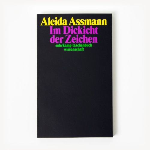 Buchcover und Innenansicht für das Buch: Im Dickicht der Zeichen