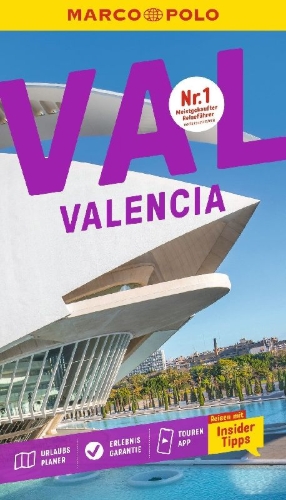 Buchcover und Innenansicht für das Buch: MARCO POLO Reiseführer Valencia