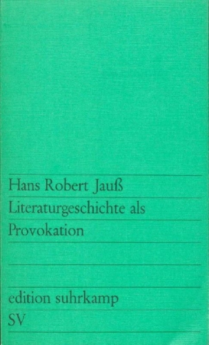 Buchcover und Innenansicht für das Buch: Literaturgeschichte als Provokation