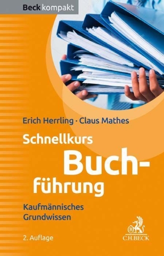 Buchcover und Innenansicht für das Buch: Schnellkurs Buchführung