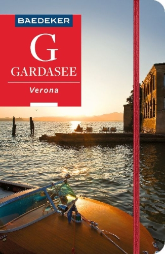 Buchcover und Innenansicht für das Buch: Baedeker Reiseführer Gardasee, Verona