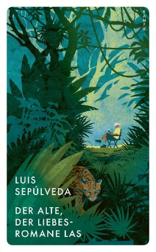 Buchcover und Innenansicht für das Buch: Un viejo que leía novelas de amor