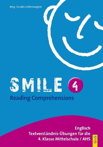 Buchcover und Innenansicht für das Buch: Smile - Reading Comprehensions 4