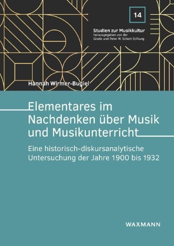 Buchcover und Innenansicht für das Buch: Elementares im Nachdenken über Musik und Musikunterricht