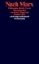Buchcover und Innenansicht für das Buch: Nach Marx