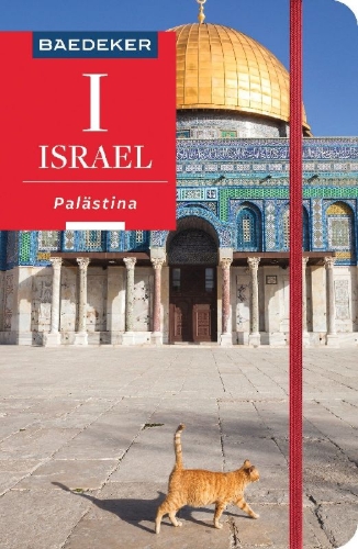 Buchcover und Innenansicht für das Buch: Baedeker Reiseführer Israel, Palästina