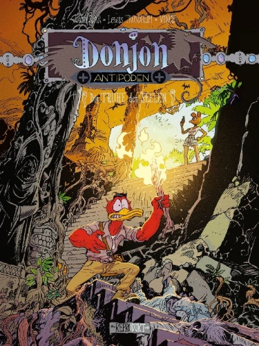 Buchcover und Innenansicht für das Buch: Donjon Antipoden +10.001