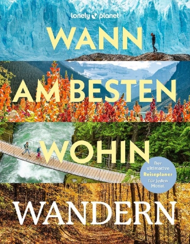 Buchcover und Innenansicht für das Buch: Where to Go When Hiking World