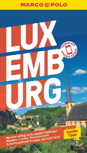 Buchcover und Innenansicht für das Buch: MARCO POLO Reiseführer Luxemburg