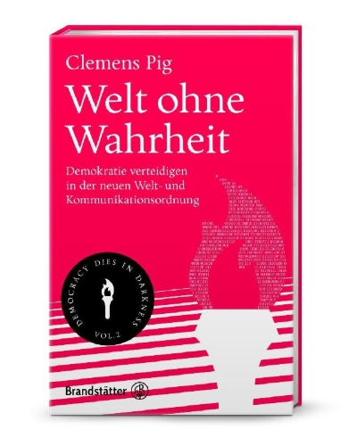 Buchcover und Innenansicht für das Buch: Welt ohne Wahrheit