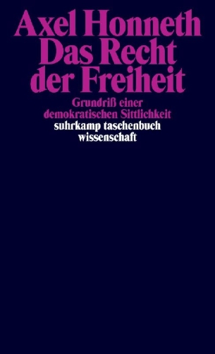 Buchcover und Innenansicht für das Buch: Das Recht der Freiheit