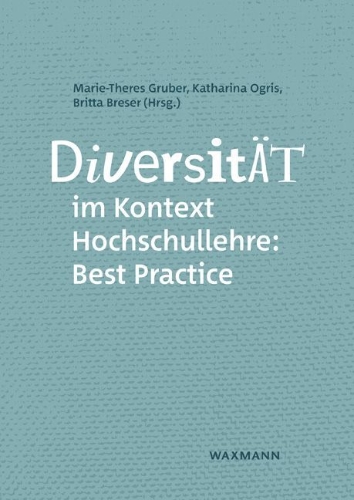 Buchcover und Innenansicht für das Buch: Diversität im Kontext Hochschullehre: Best Practice
