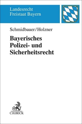 Buchcover und Innenansicht für das Buch: Bayerisches Polizei- und Sicherheitsrecht