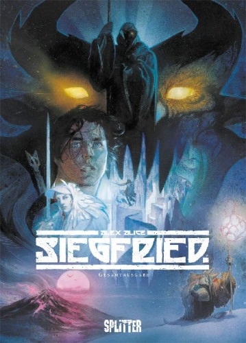 Buchcover und Innenansicht für das Buch: Siegfried Gesamtausgabe (Graphic Novel)