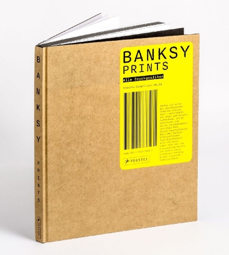 Buchcover und Innenansicht für das Buch: Banksy: The Prints