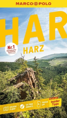 Buchcover und Innenansicht für das Buch: MARCO POLO Reiseführer Harz