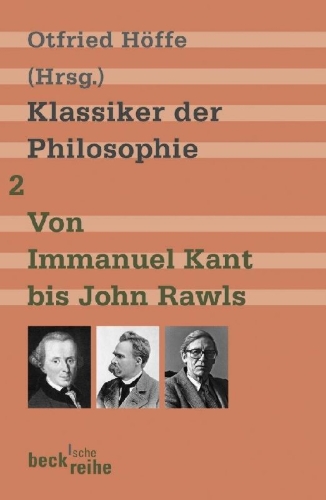 Buchcover und Innenansicht für das Buch: Klassiker der Philosophie 2: Von Immanuel Kant bis John Rawls