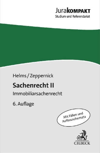 Buchcover und Innenansicht für das Buch: Sachenrecht II