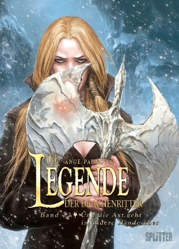 Buchcover und Innenansicht für das Buch: La geste des chevaliers dragon 32