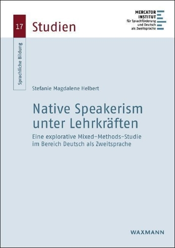 Buchcover und Innenansicht für das Buch: Native Speakerism unter Lehrkräften