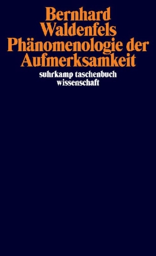 Buchcover und Innenansicht für das Buch: Phänomenologie der Aufmerksamkeit