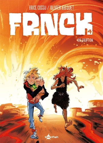Buchcover und Innenansicht für das Buch: FRNCK. Band 4