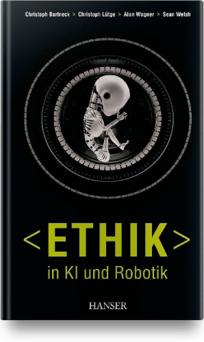Buchcover und Innenansicht für das Buch: Ethik in KI und Robotik