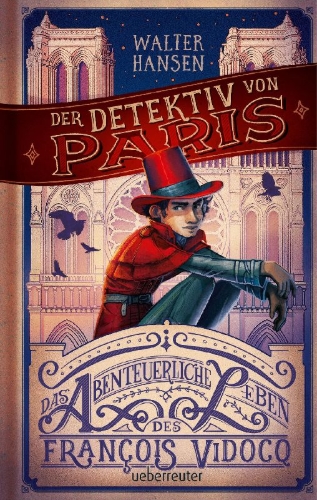 Buchcover und Innenansicht für das Buch: Der Detektiv von Paris