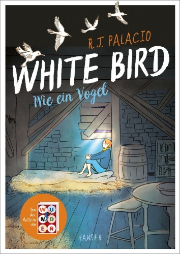 Buchcover und Innenansicht für das Buch: White Bird
