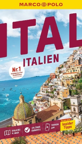 Buchcover und Innenansicht für das Buch: MARCO POLO Reiseführer Italien