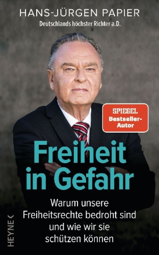Buchcover und Innenansicht für das Buch: Freiheit in Gefahr