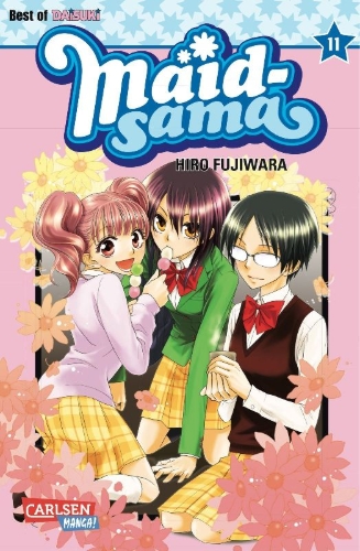 Buchcover und Innenansicht für das Buch: Kaichou wa Maid-sama!