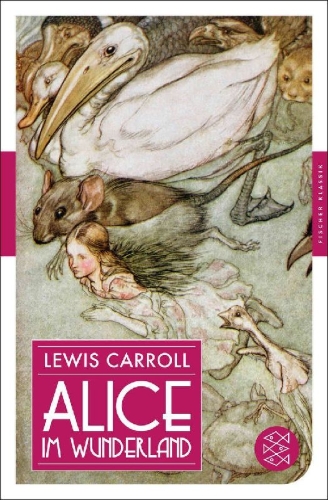 Buchcover und Innenansicht für das Buch: Alice im Wunderland