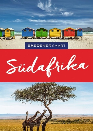 Buchcover und Innenansicht für das Buch: Baedeker SMART Reiseführer Südafrika