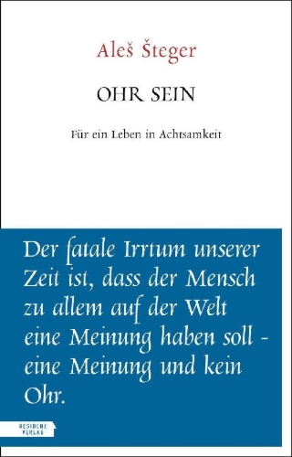 Buchcover und Innenansicht für das Buch: Ohr sein