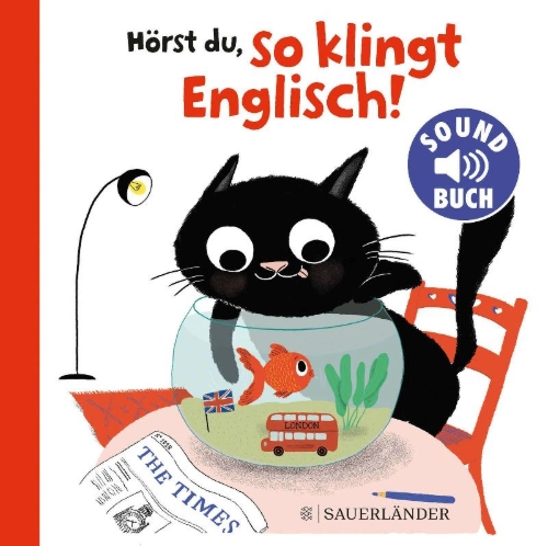 Buchcover und Innenansicht für das Buch: J'apprends l'anglais