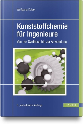 Buchcover und Innenansicht für das Buch: Kunststoffchemie für Ingenieure