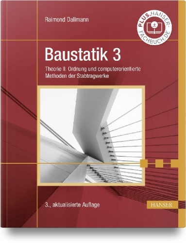 Buchcover und Innenansicht für das Buch: Baustatik 3