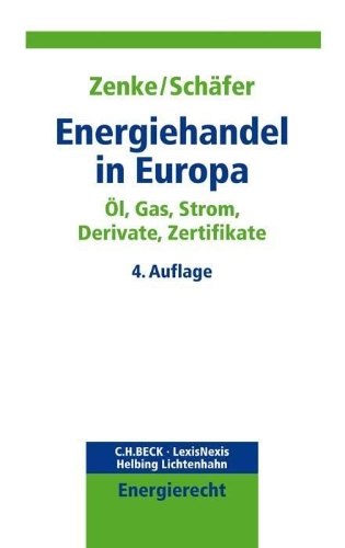 Buchcover und Innenansicht für das Buch: Energiehandel in Europa
