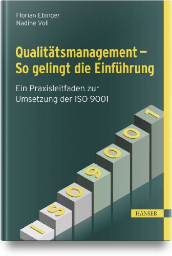 Buchcover und Innenansicht für das Buch: Qualitätsmanagement - So gelingt die Einführung